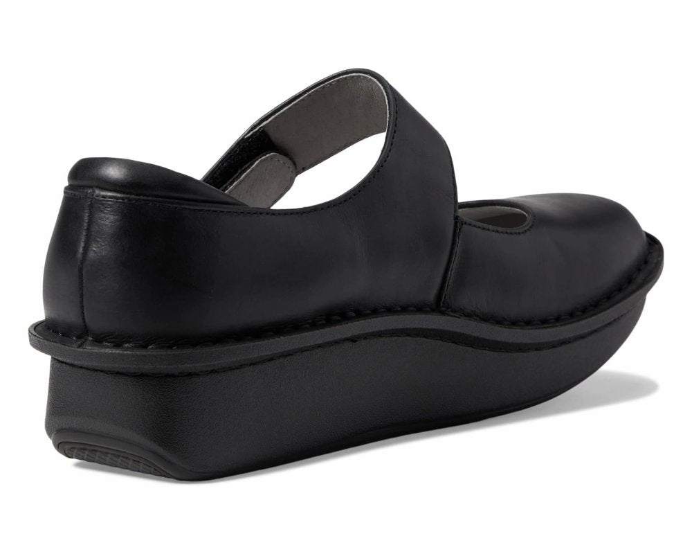 Alegria Women's Paloma - Oiled Black Layered Look SeamlessConstruction