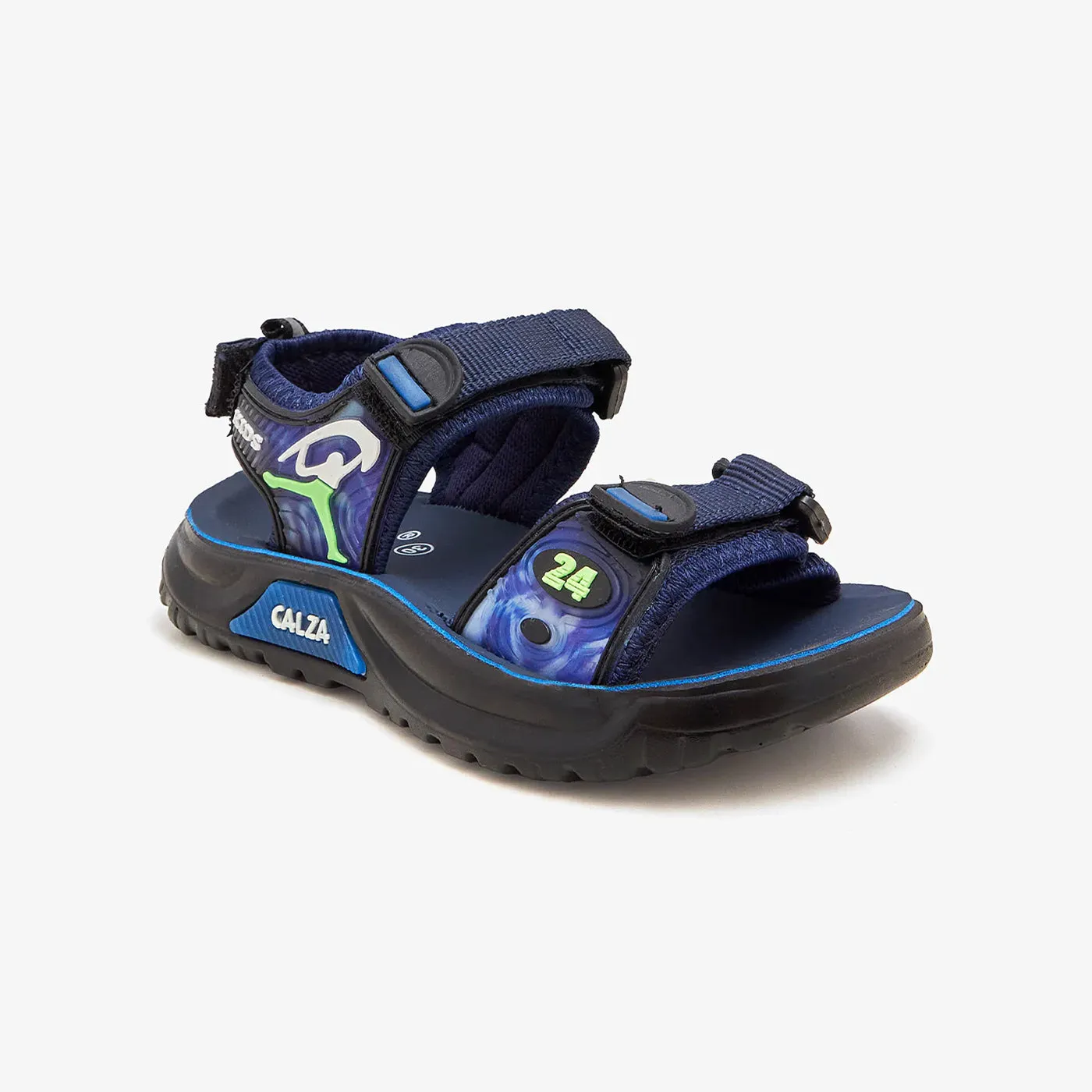 Boys' Sporty Sandals Elastic Lace Technology Jogging