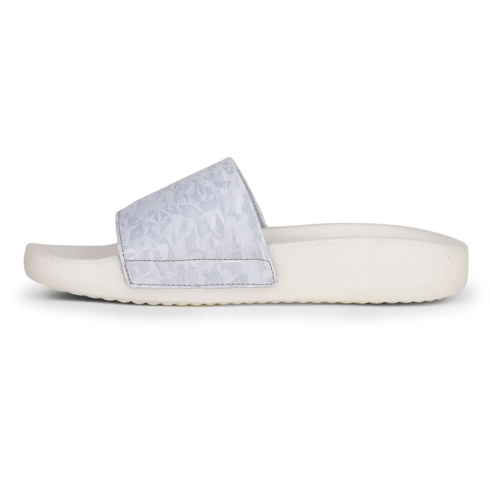 Leap7x By Liberty Men NITWALK-2 L.Grey Casual Slides PU - midsole Rubber - sole