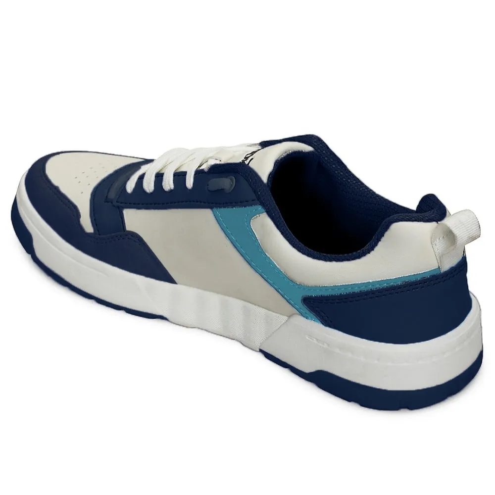 Leap7x Blue Casual Lacing Sneakers For Men AMAZER-10E By Liberty foot - fatigue - reduction road - runner