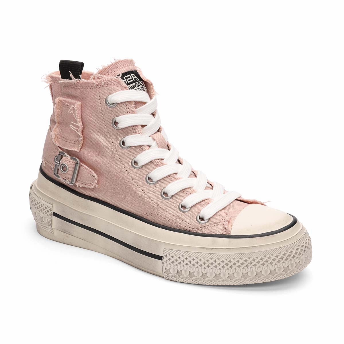 Rage Bis Canvas Lace Up Hightop Sneaker comfortable shoe feel