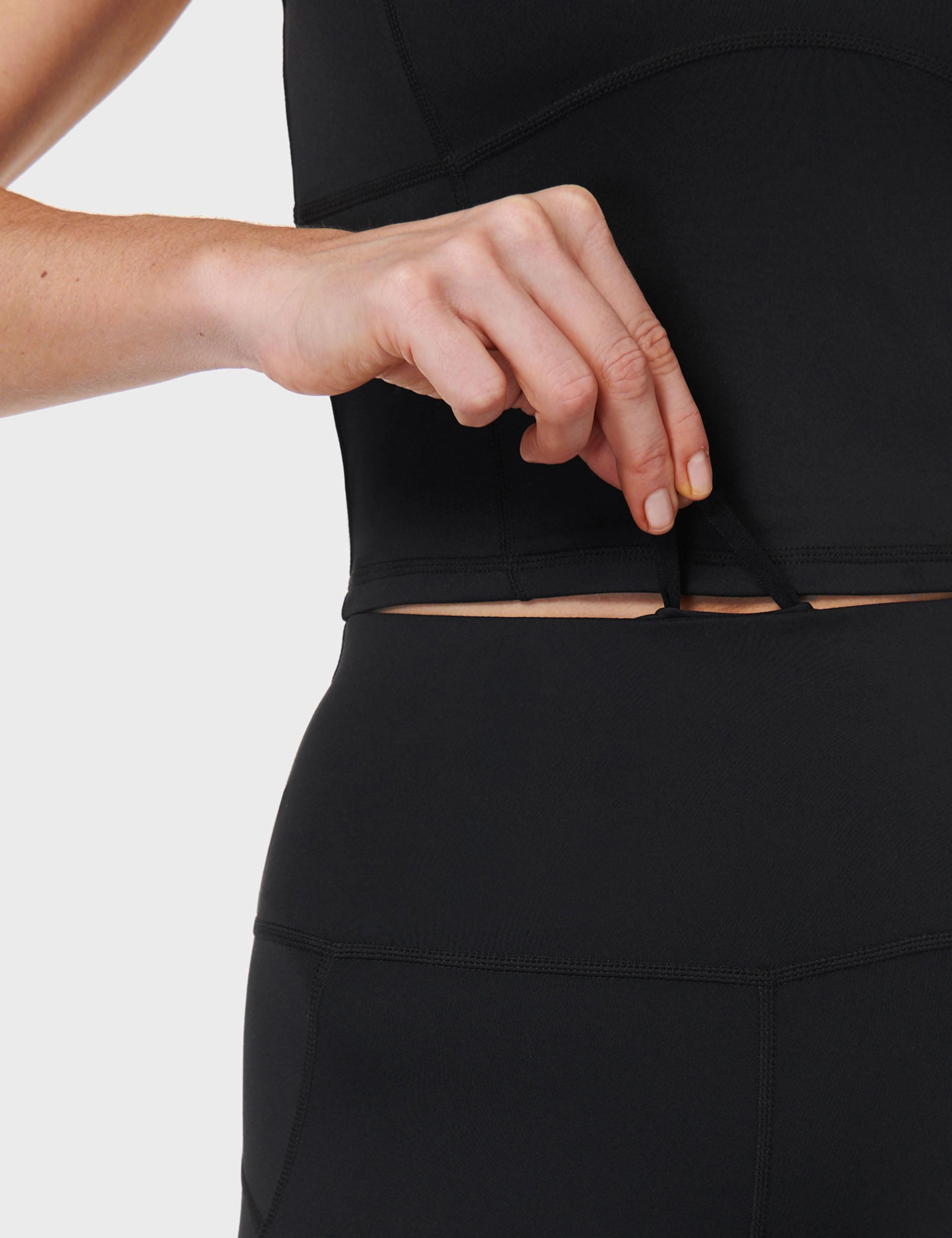 All Day 7/8 Leggings - Black Beach Ease Smart Look