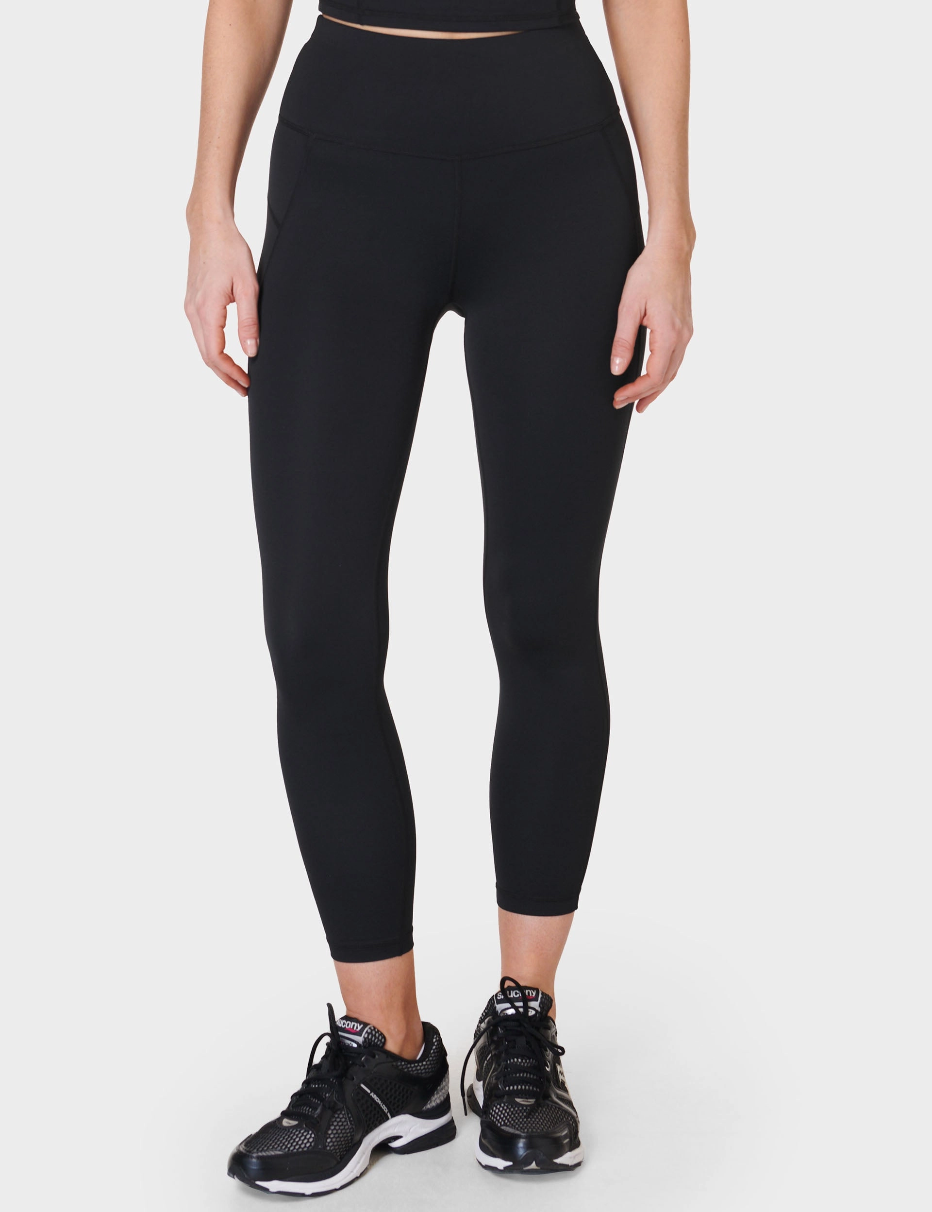 All Day 7/8 Leggings - Black Translucent Soul