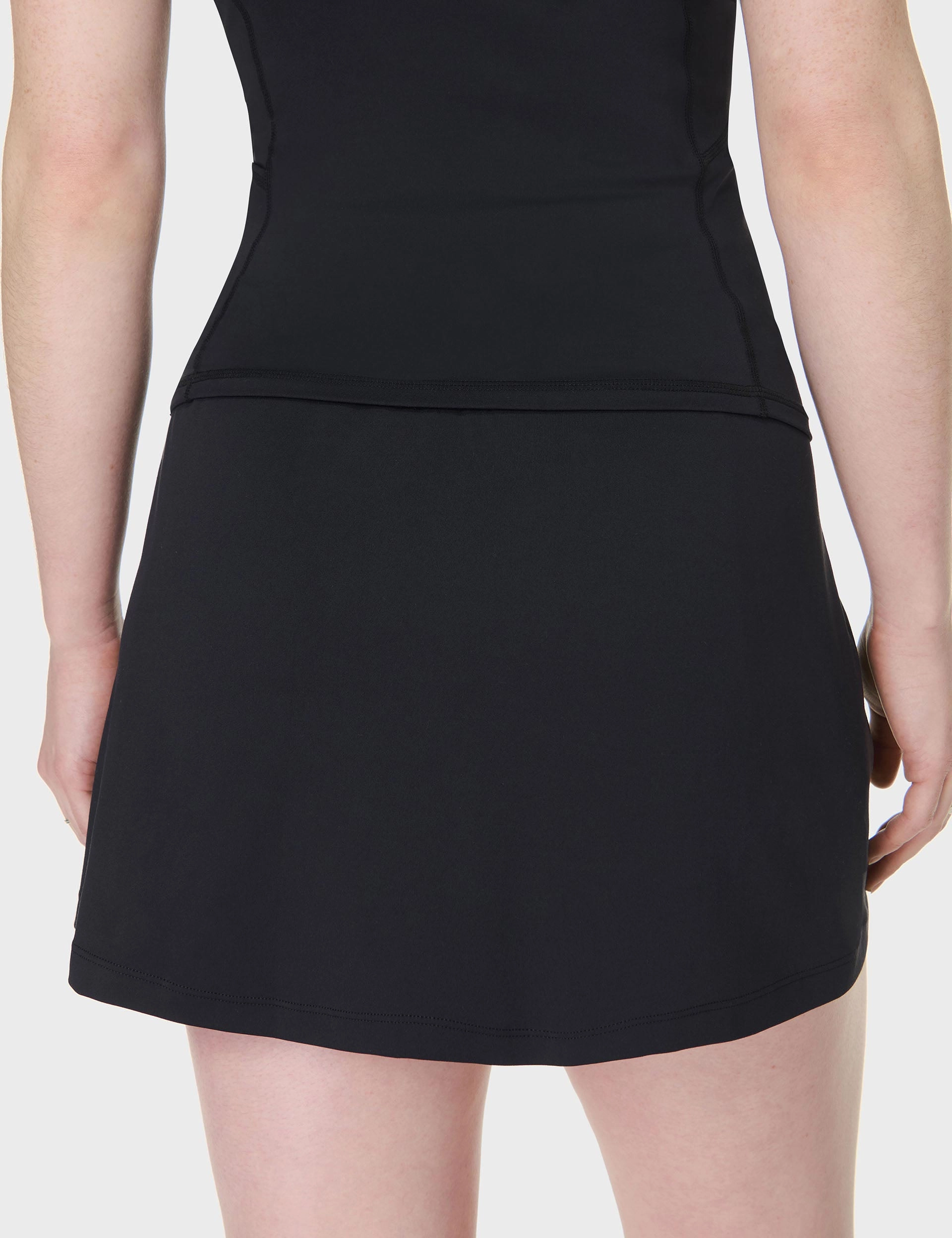 All Day Skort - Black Stylish Comfort