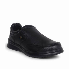 Reactive Propulsion Pods reflective details shoes Fortune Black Formal Non Lacing Shoes For Men DEOX-1E By Liberty