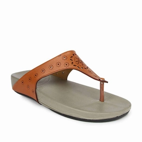 hybrid design Incredible breathability Gliders (Tan) Casual Slippers For Women DIVA-L1A By Liberty