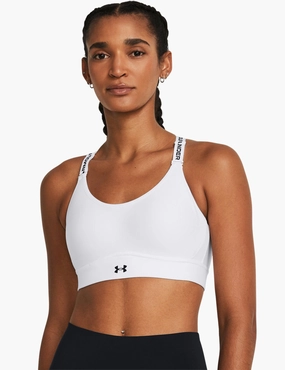 Lace Endurance training Infinity 2.0 Mid Sports Bra - White/Black