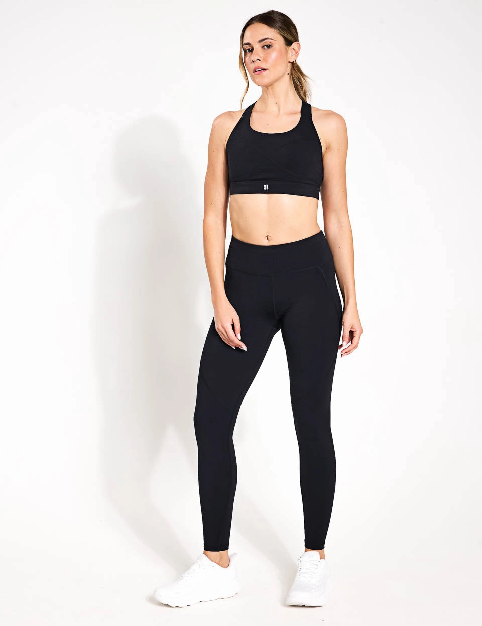 LowProfile Fasteners Warm Pullover The Power Leggings Set - Black