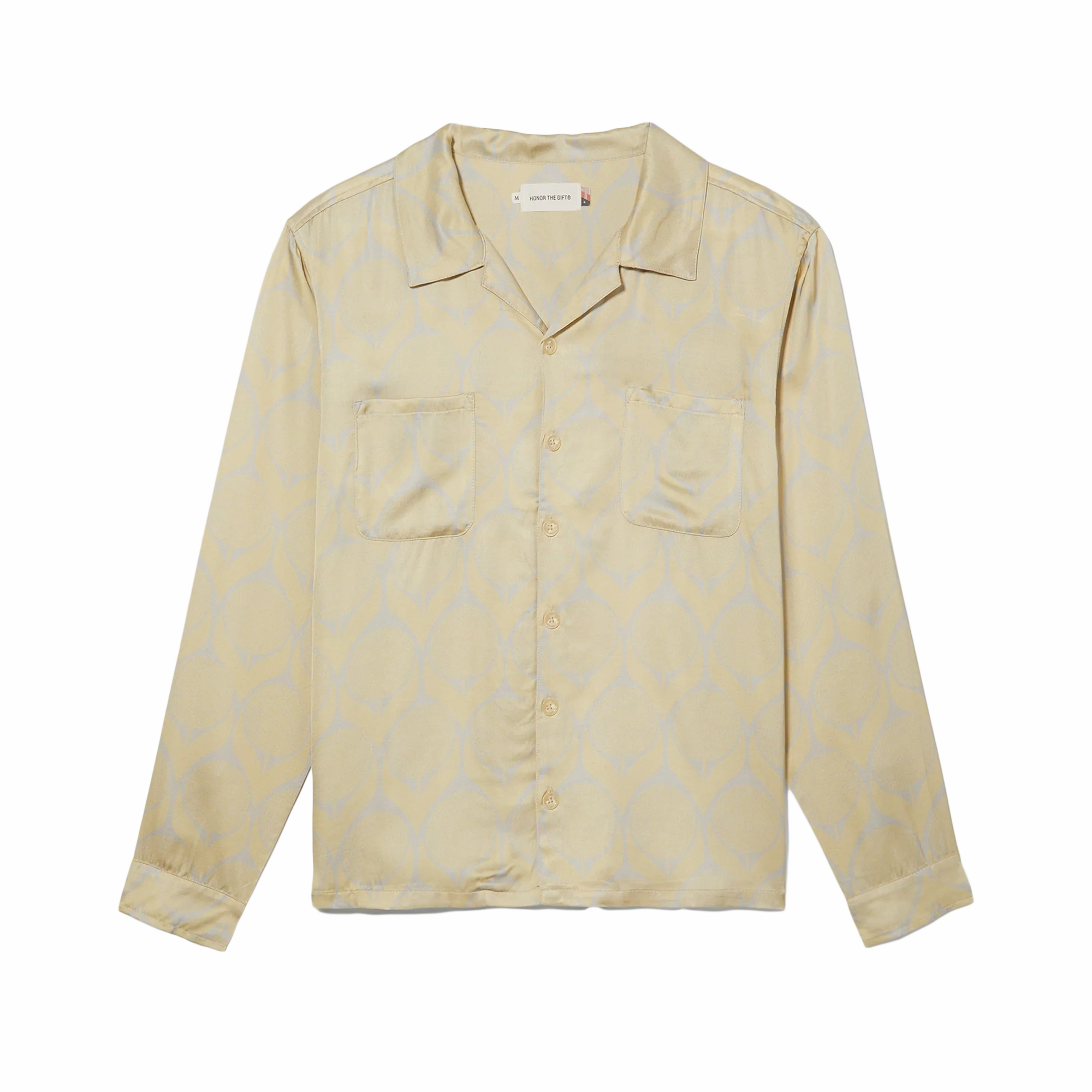 Honor The Gift Floral Button Up 'Cream' Cultural Fit