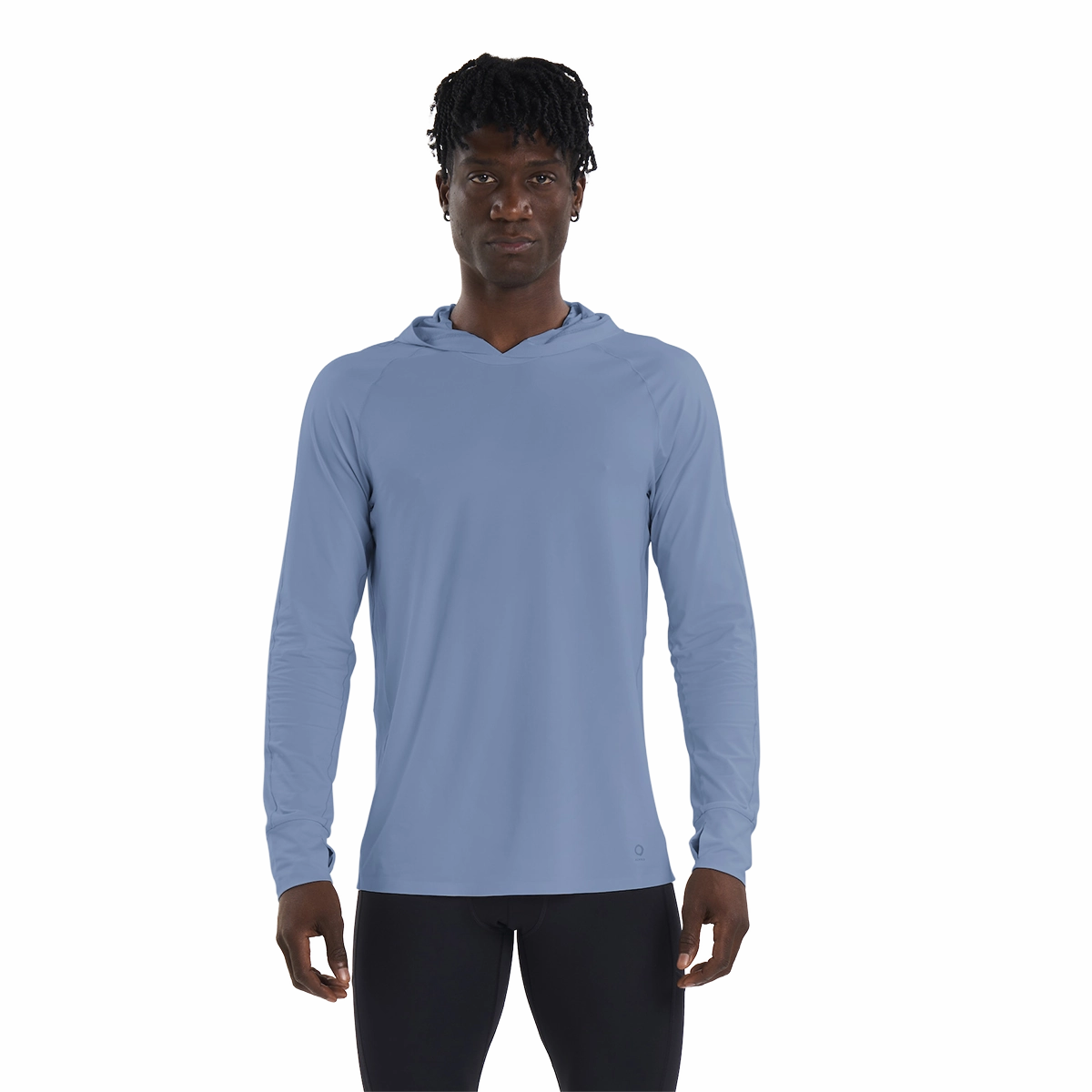 Summer Ready Fashion Layers Alwrld ALRN Mixed Media Tech Hoodie