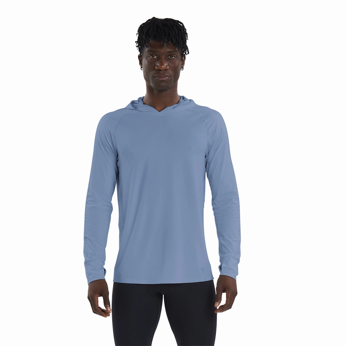 Wide Glow Alwrld ALRN Mixed Media Tech Hoodie