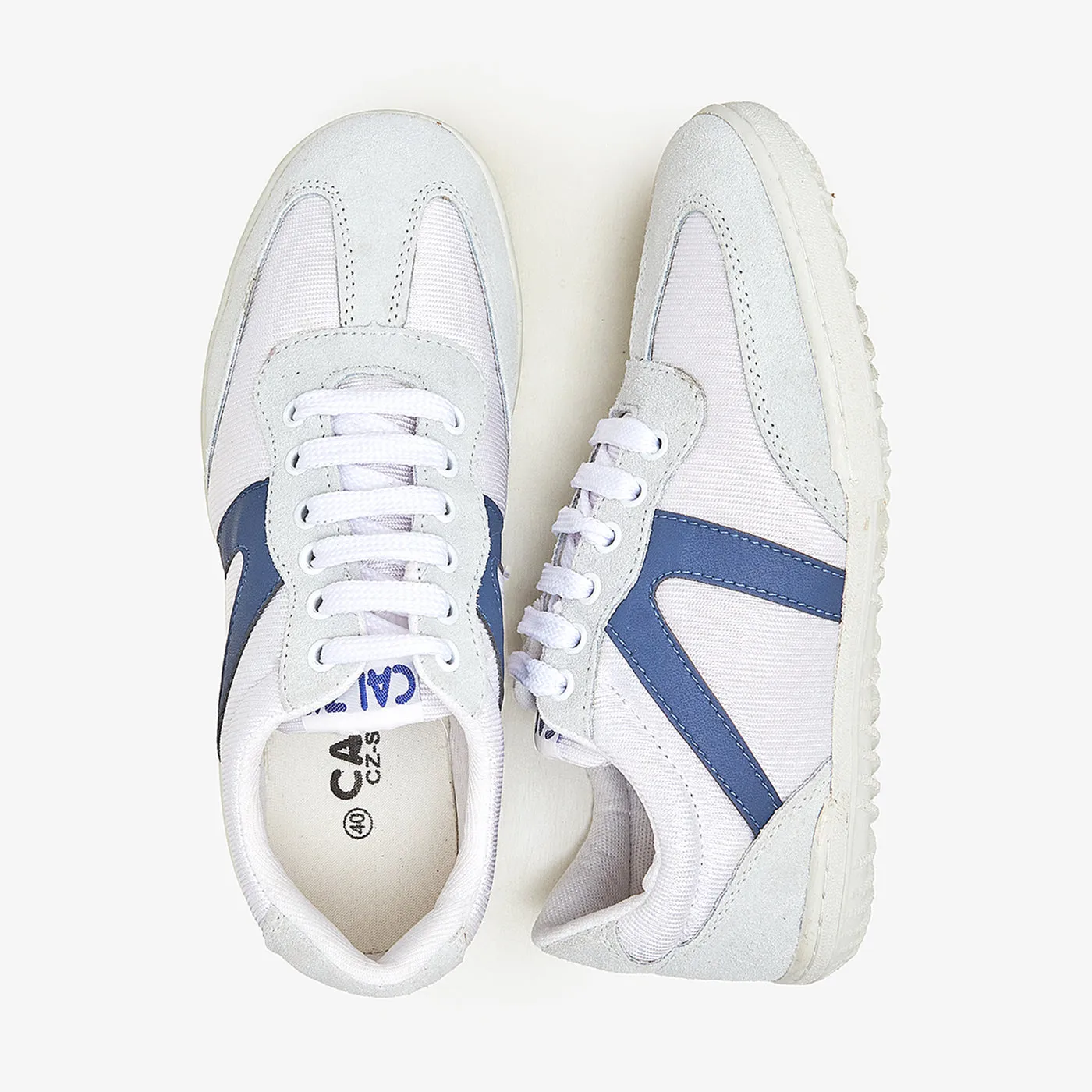 Shock   Proof Dynamic Balance Men's Suede Leather Sneakers