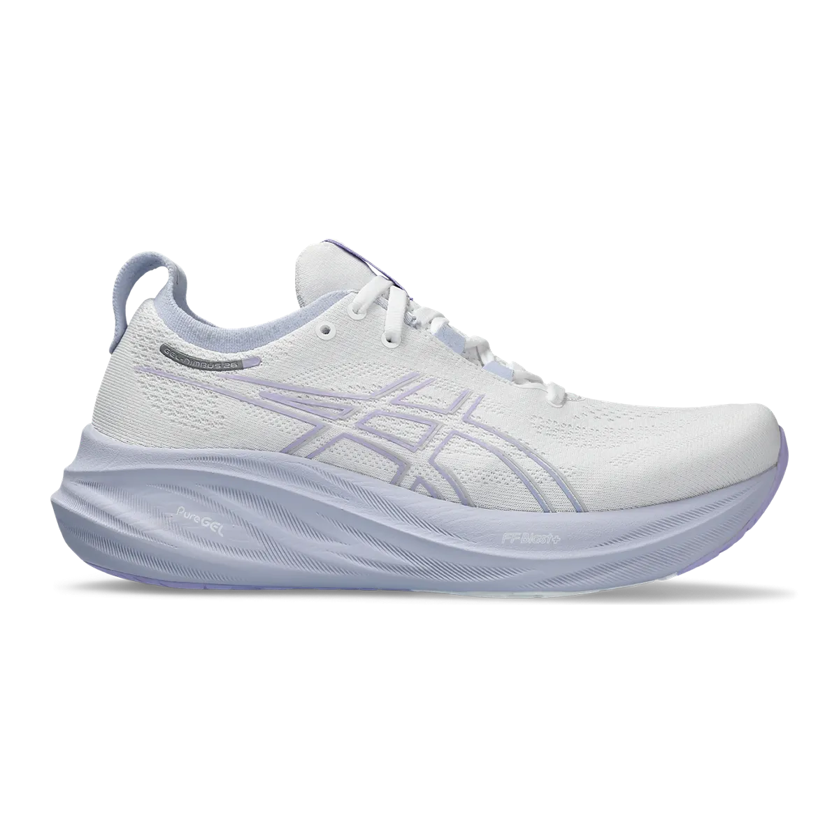 Asics Gel Nimbus 26 - White - Fresh Air Agility - improving