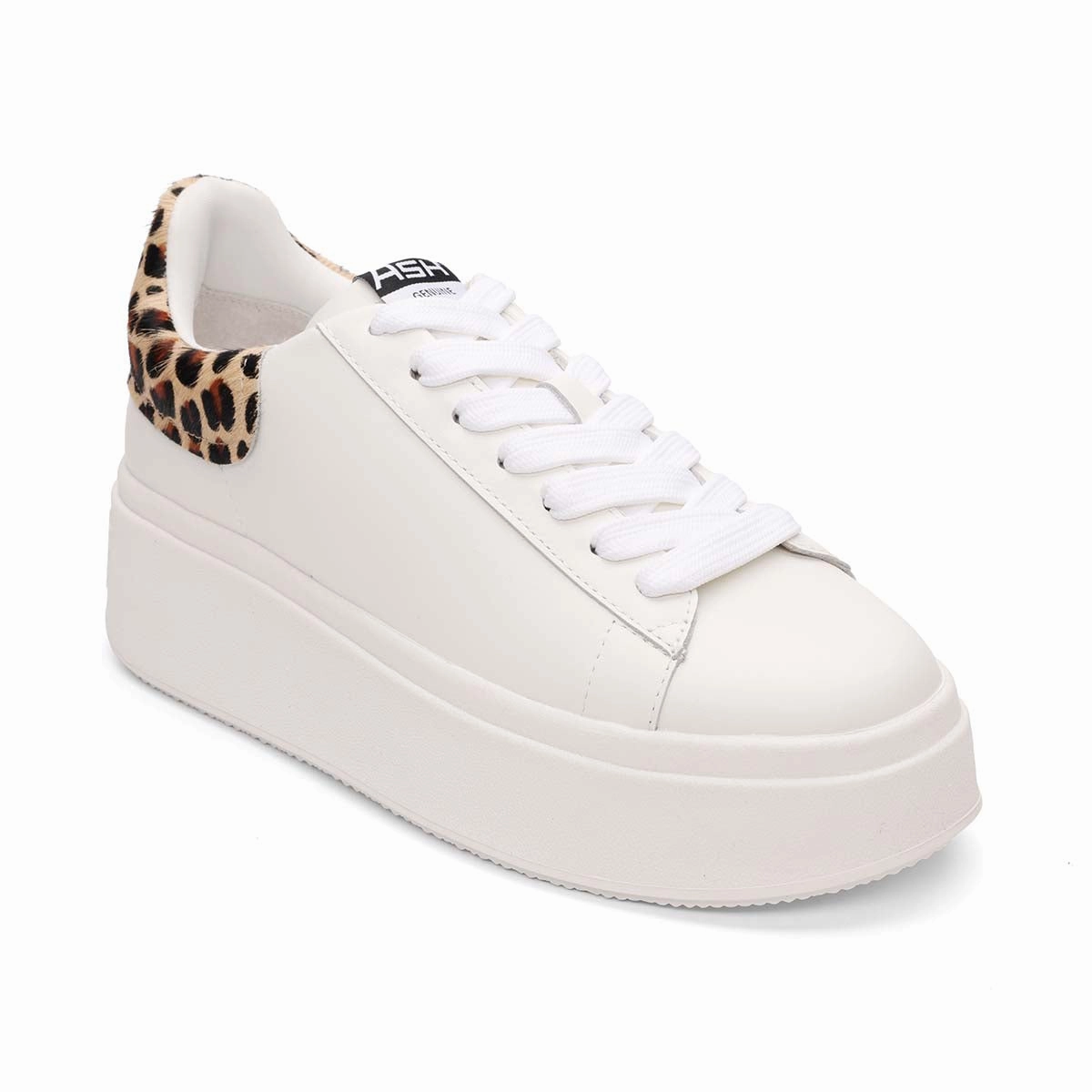 maximalist - style shoes Robust Moby Platform with Leopard Accent
