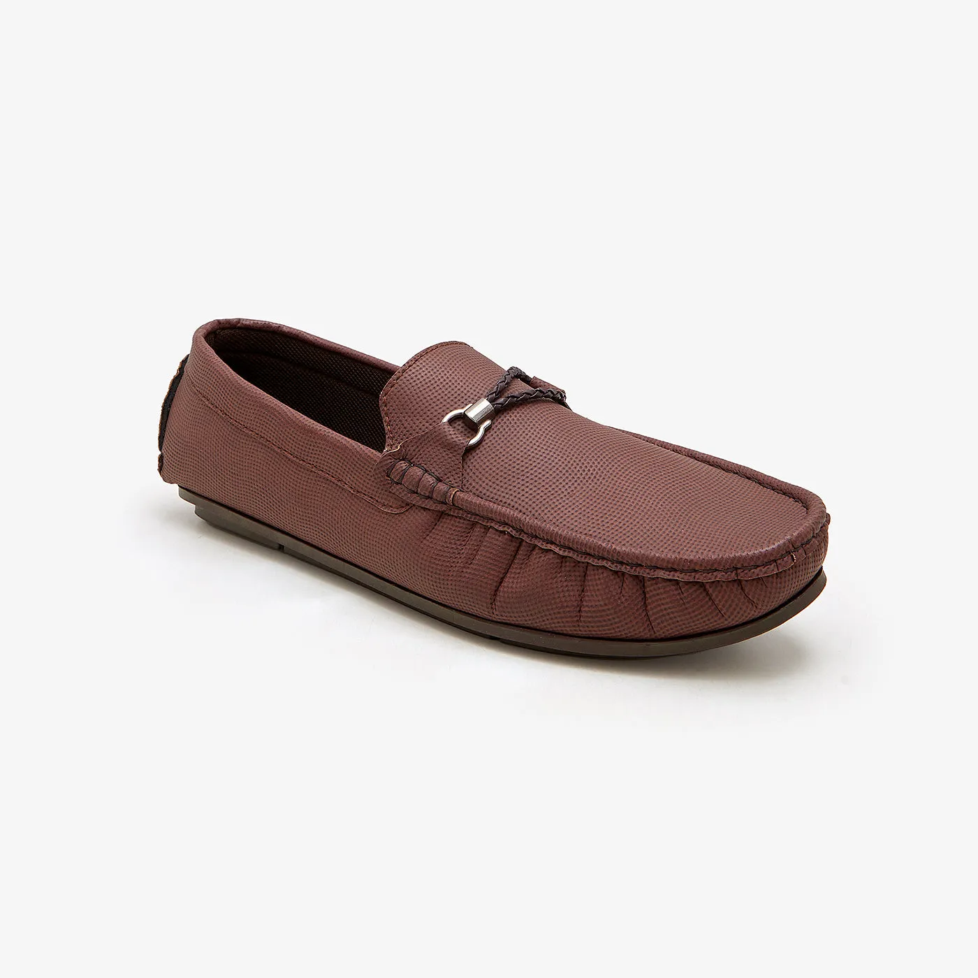 spring running Men's Metal Buckle Loafers