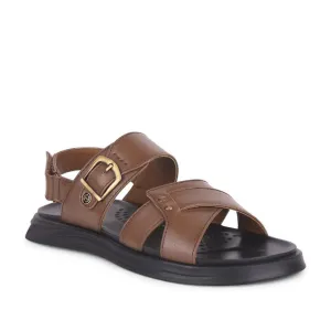 cross - fit Hexagonal Tread Coolers By Liberty WILFRED-1 Mens Tan Formal Sandal