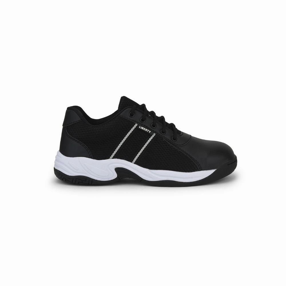 synthetic sole shoes Vibration Dampening Freedom Black Lacing Safety Shoes For Men ROCKELETST By Liberty