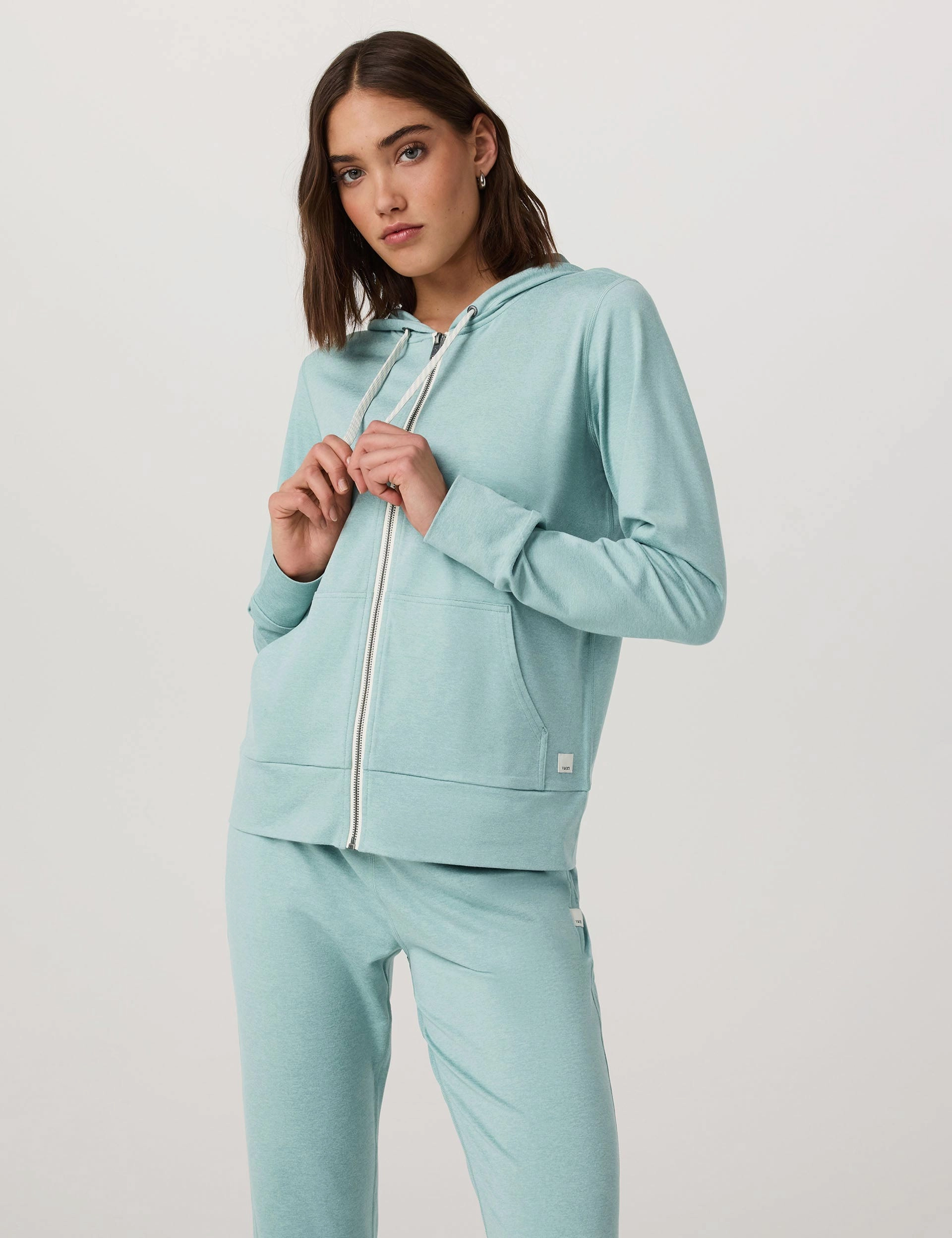 Halo Performance Hoodie 2.0 - Sea Spray Heather Bohemian style Designer Look