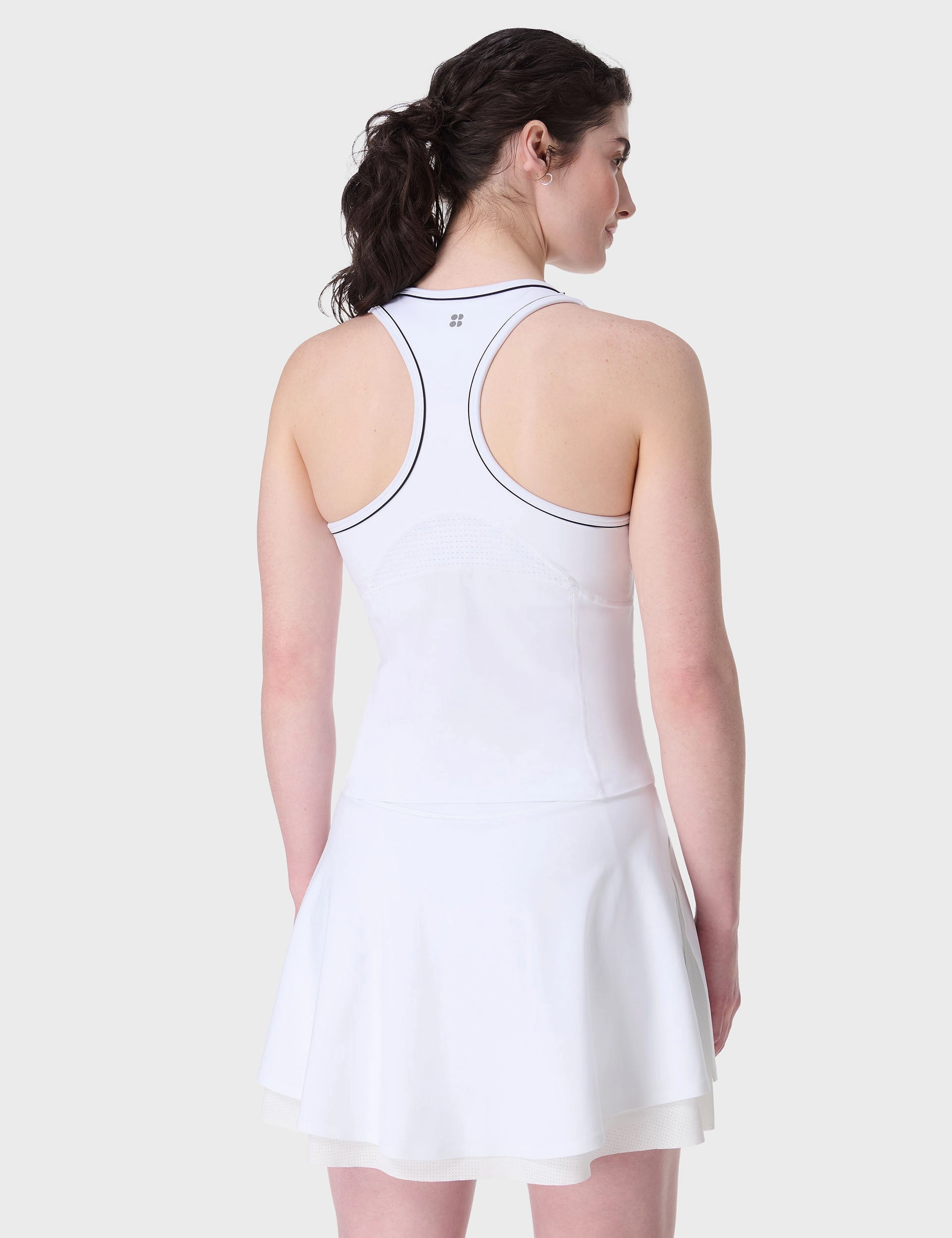 Pro Racket Power Tank - White SlimFitAdaptation