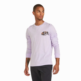 Janji Runterra Bio GFX Longsleeve Easy Fit Stretch Material