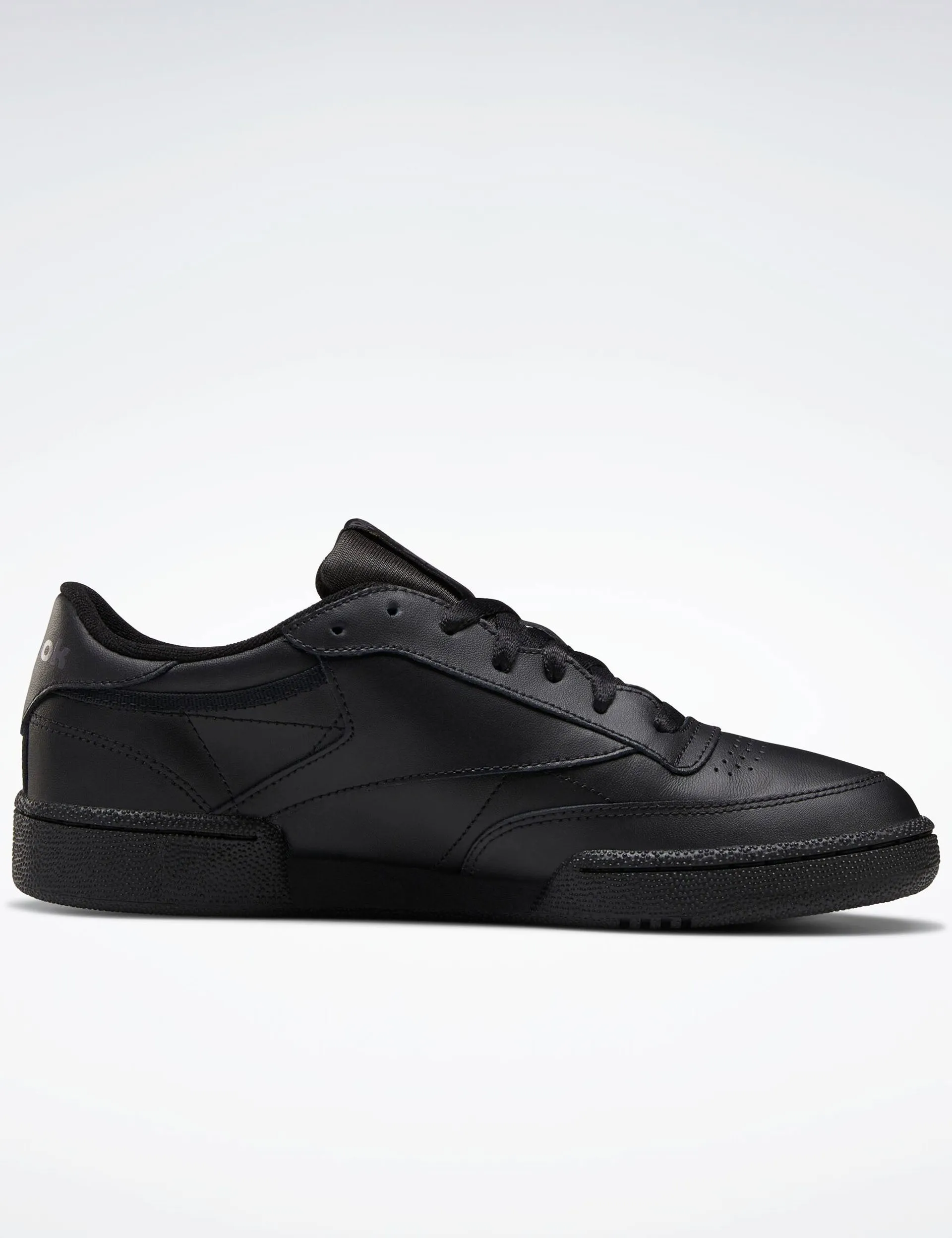 Club C 85 Shoes - Intense Black/Charcoal left - right specific shoes