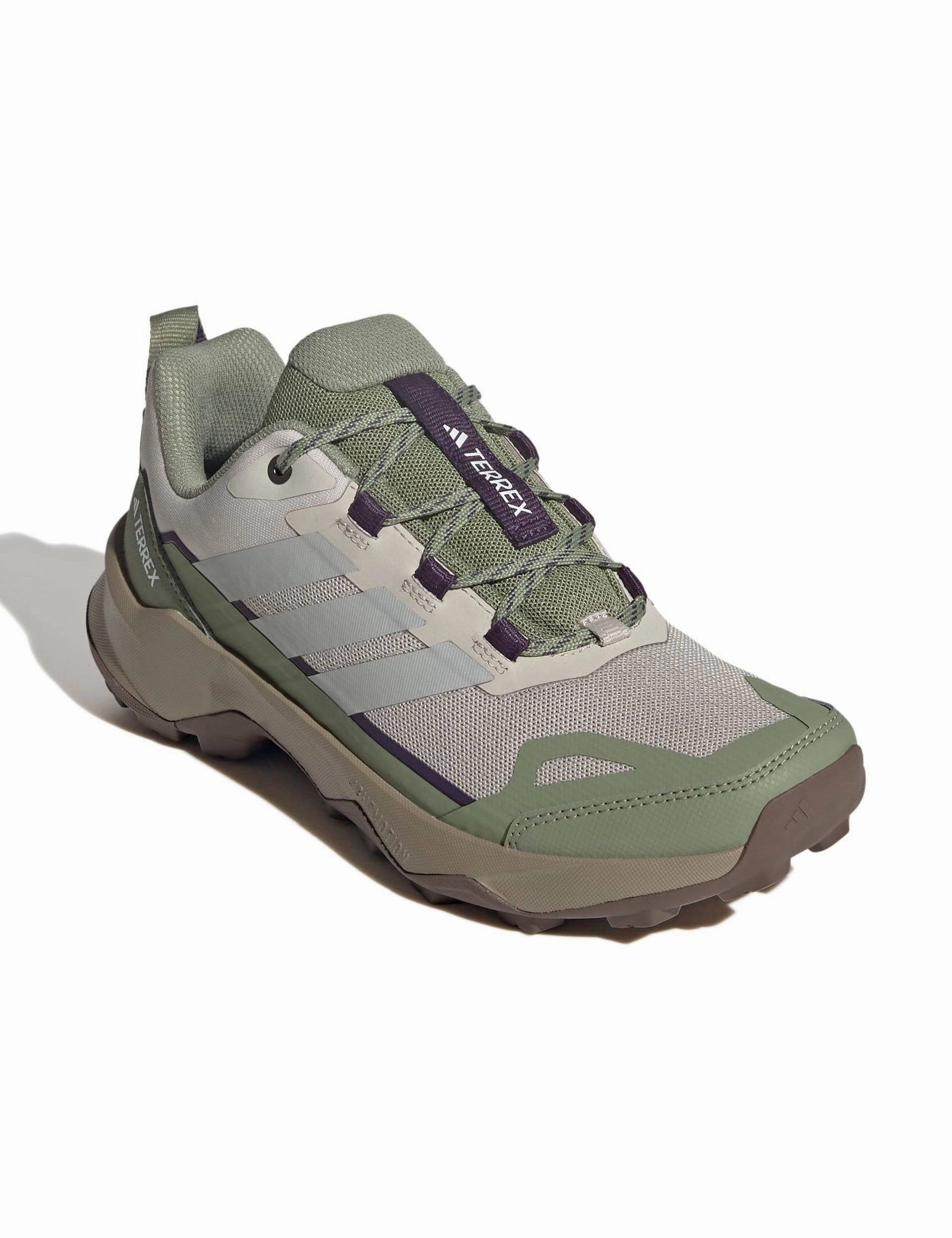 Terrex Skychaser AX5 Hiking Shoes - Beige/Grey Two/Tent Green reflective shoe element
