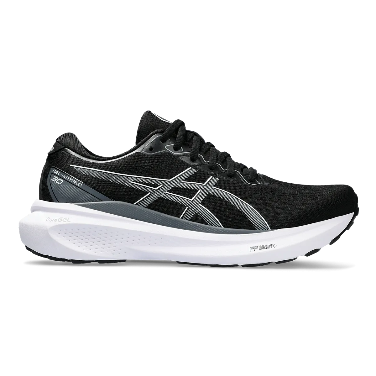 Asics Gel Kayano 30 - Black - Sheet Rock premium shoes