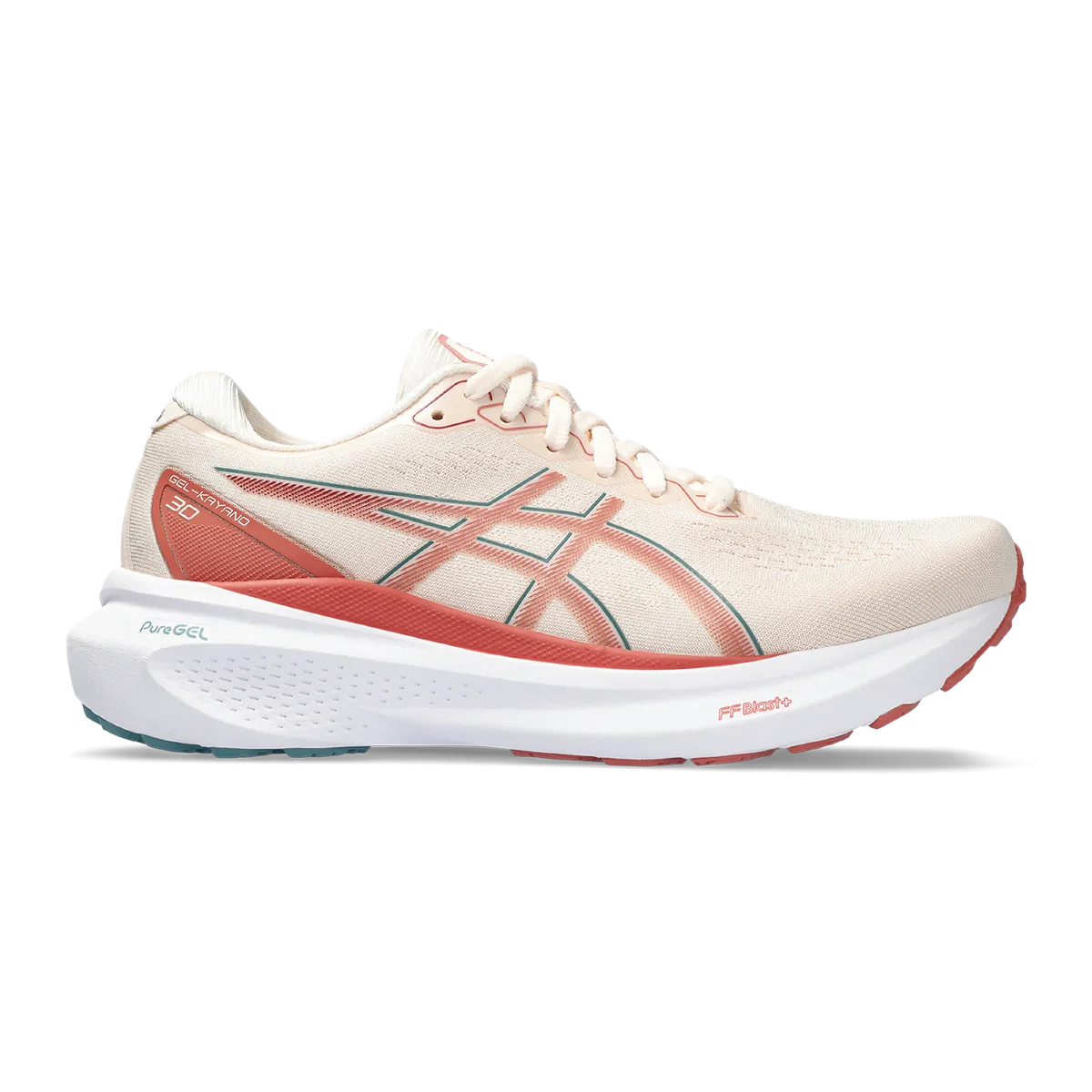 Asics Gel Kayano 30 - Rose Dust - Light Garnet heavy - duty rubber shoe substance Stable Heel Cup