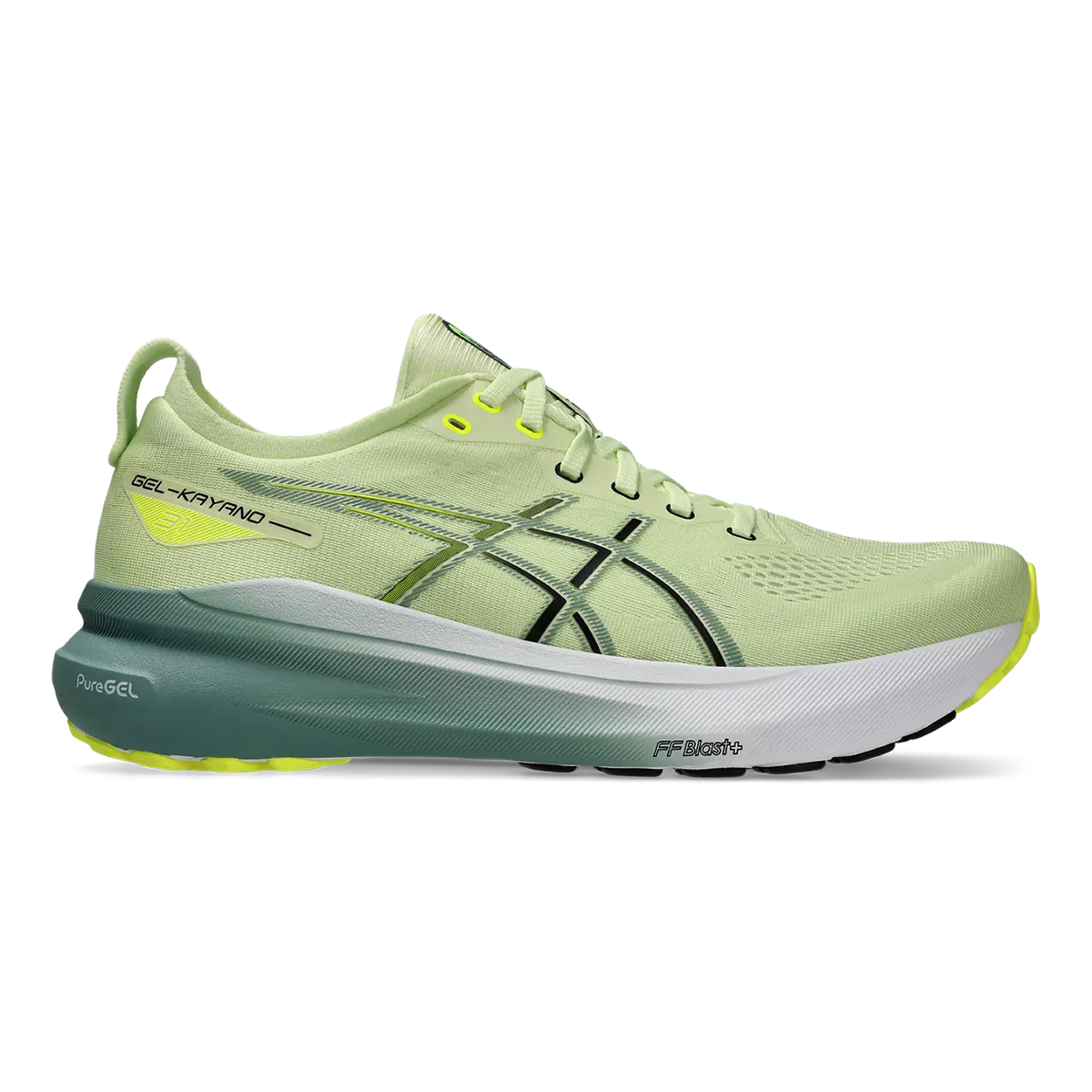 running in high - altitude areas Midsole Comfort Asics Gel Kayano 31 - Cool Matcha - Celadon