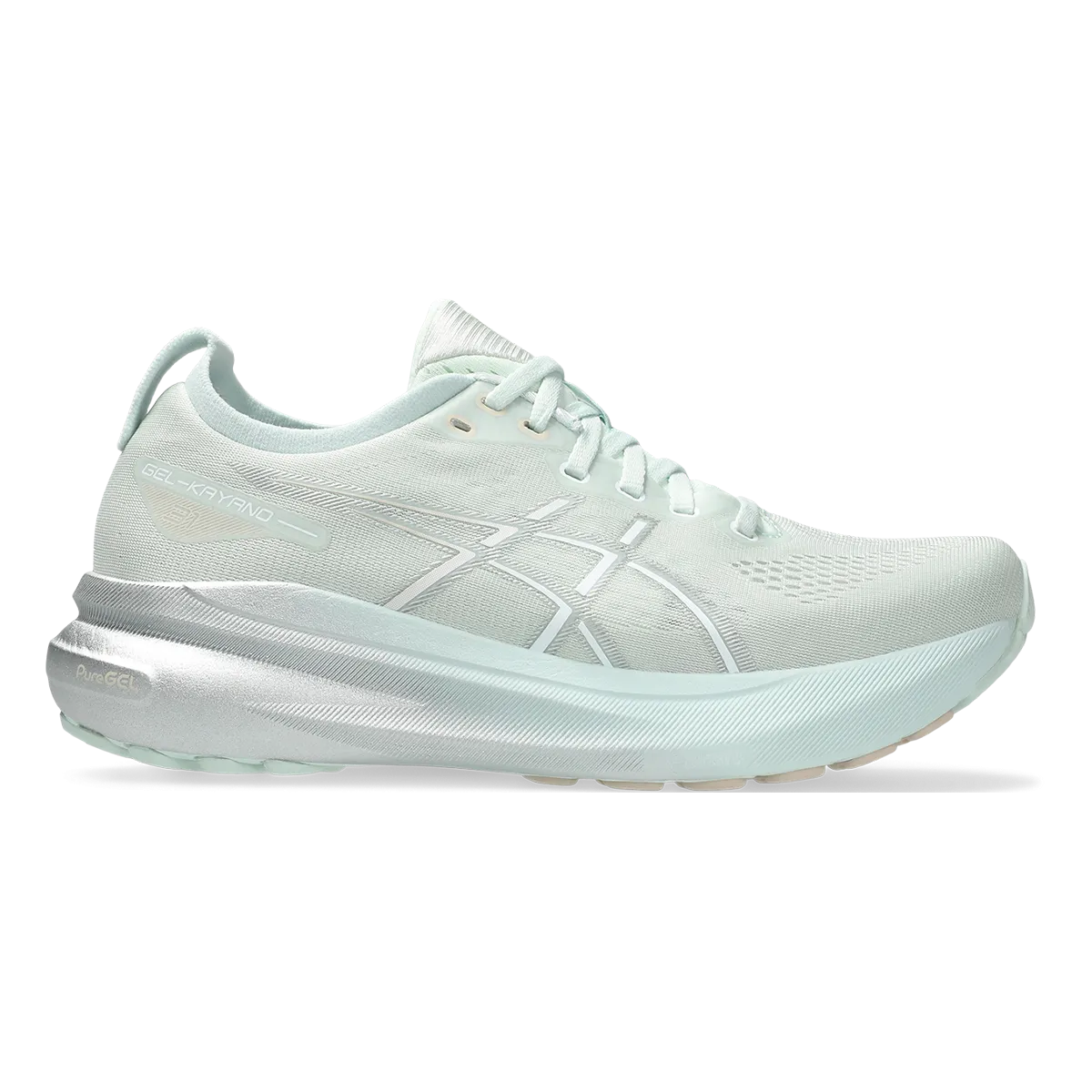 Asics Gel Kayano 31 - Pure Aqua - Pure Silver Stability Control Features backpacking - running shoes