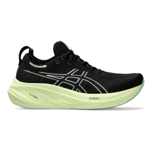 Asics Gel Nimbus 26 - Black - Cool Matcha Contoured Footbed