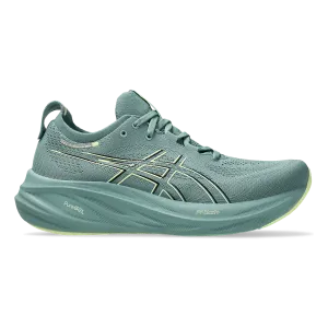 brushed - finish - design shoes branded running shoes Asics Gel Nimbus 26 - Celadon - Light Celadon