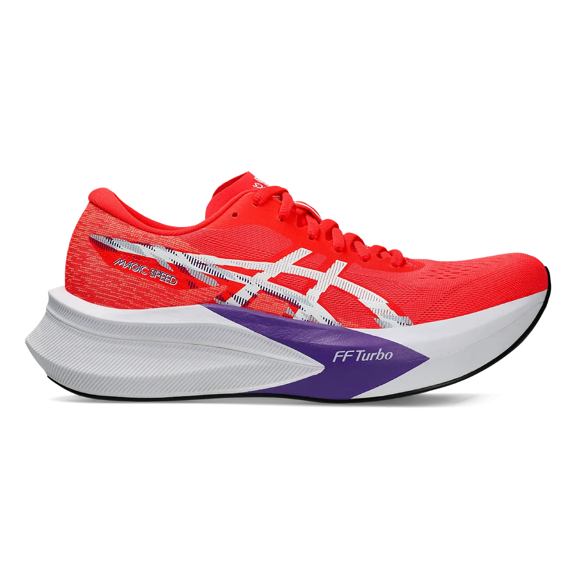 wide - fit spaciousness Ventilated Airflow Design Asics Magic Speed 4