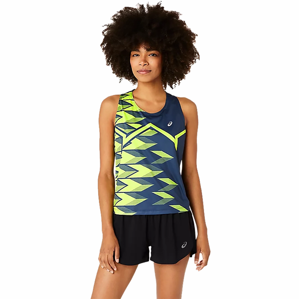 Asics Light Graphic Tank Sea Fit