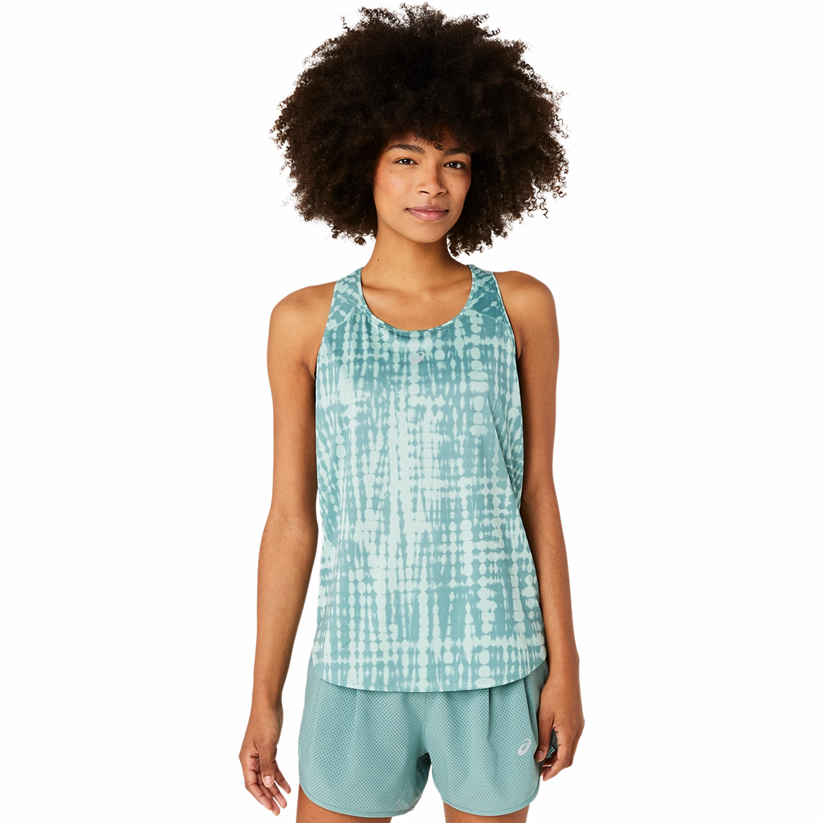 HygroscopicFiber Comfy Wear Asics Road All Over Print Tank