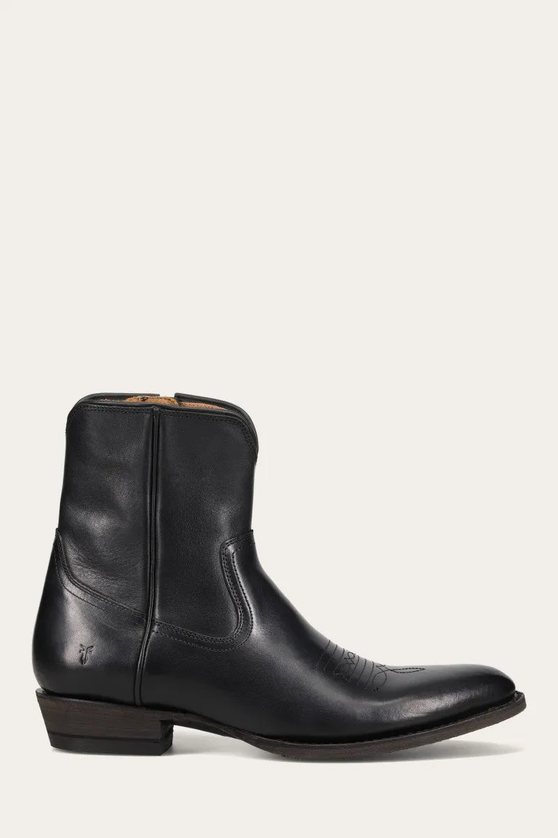 dark shoes Non Restrictive Toe Cap Austin Inside Zip