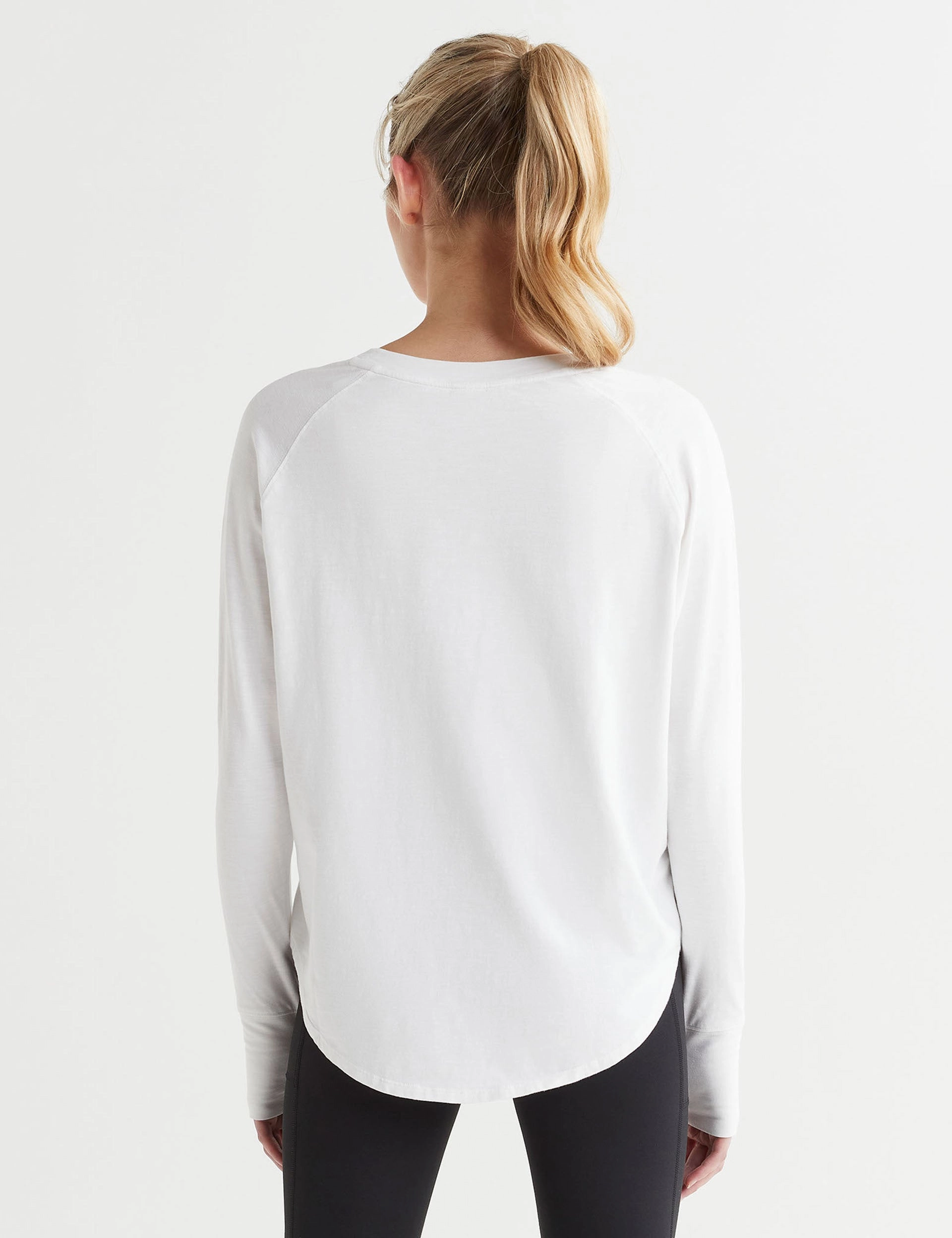 Clare Vintage Washed Slub - White pricing venue LowProfile Silhouette