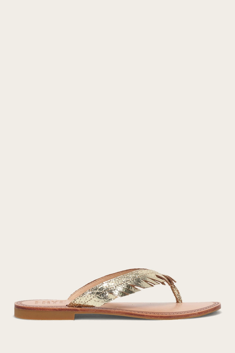 Ava Fringe Sandal Enhanced Traction Grip