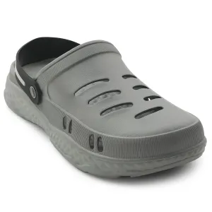 A-HA Casual Grey Clogs For Men BEACHRIDEM By Liberty Durable Material