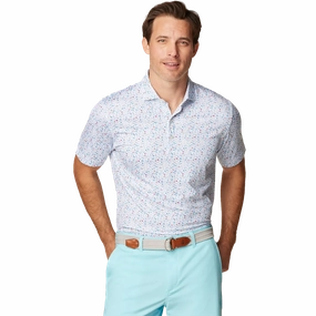 Johnnie-O Cocktail Chemistry Polo Oversized Silhouette