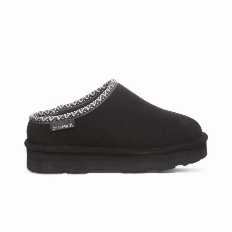 WaterRepellent Surface Bearpaw Women's Martis - Black/Black
