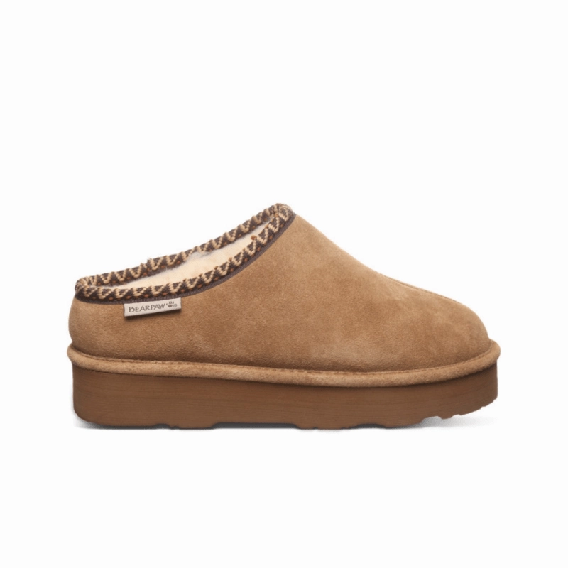 Bearpaw Women's Martis - Hickory LayeredNeckline FadeResistant