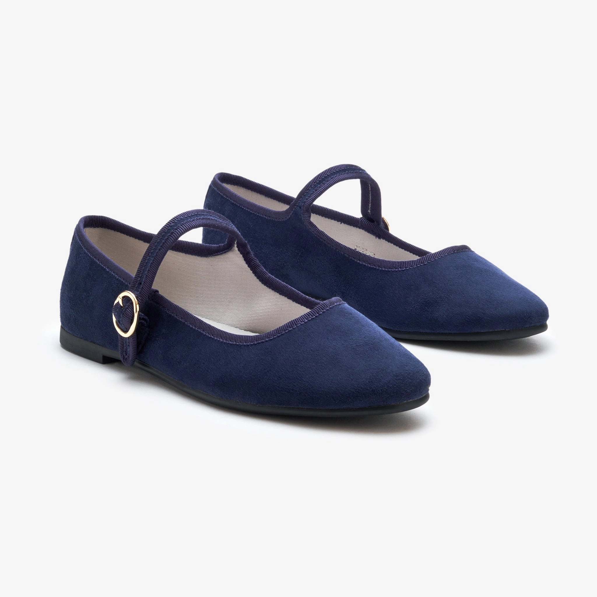 Carbon Fiber Belle Mary Jane - Navy