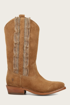 Billy Pull On Ruffle trendy - style shoes