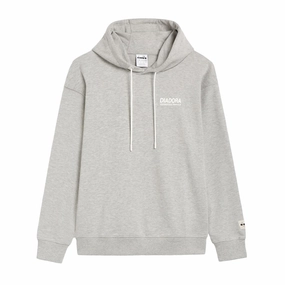 Diadora Hoodie Legacy 'High Rise Melange' SplitHemDesign