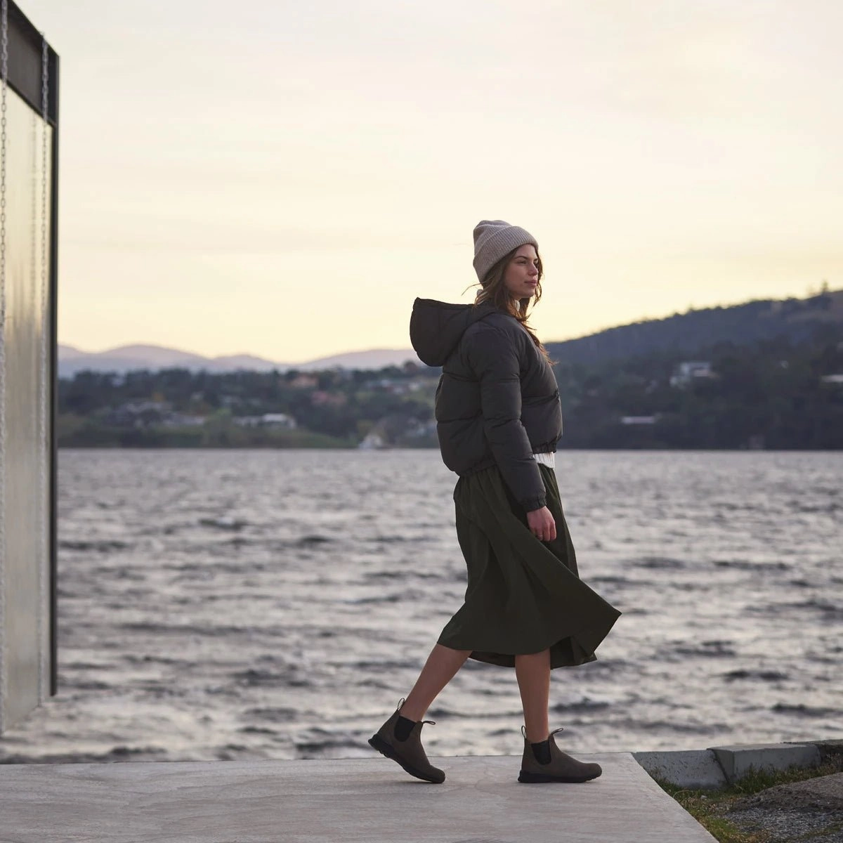 Blundstone Unisex 2144 Active - Rustic Brown Holiday Ease