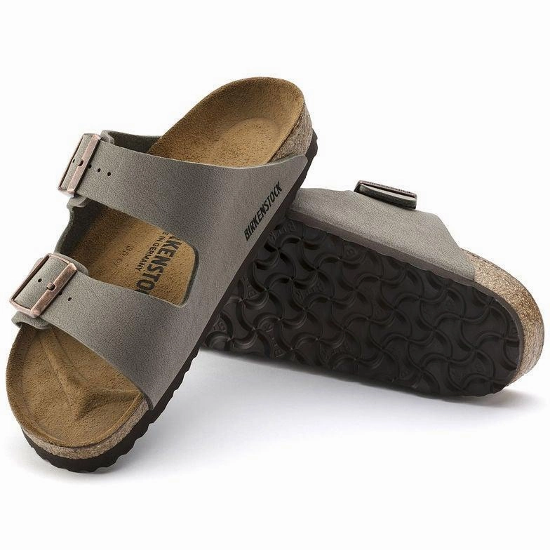 temperature regulation BalancedDrape Birkenstock Arizona - Stone Birkibuc