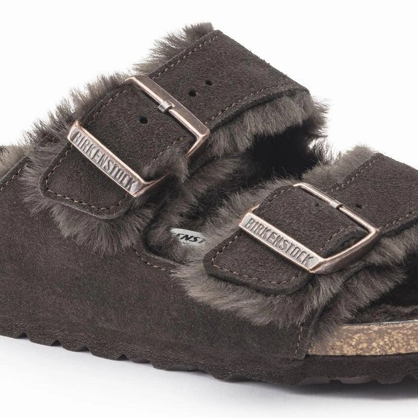 Winter Fit Basic Wardrobe Birkenstock Arizona Shearling - Mocha Suede