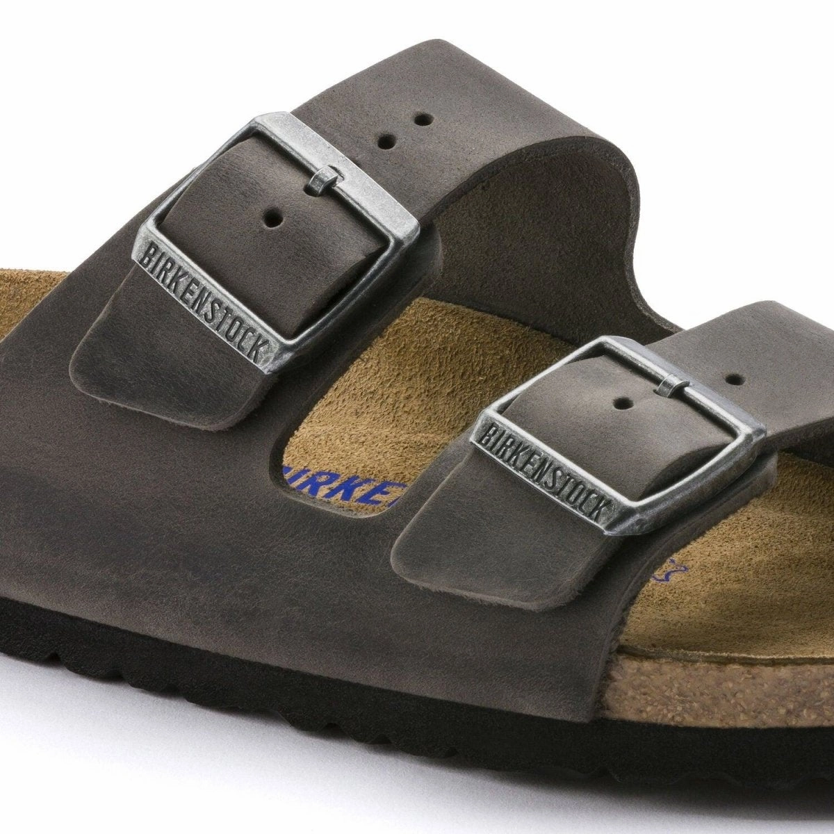 Birkenstock Arizona Soft Footbed - Iron Oiled Leather Wild Mood