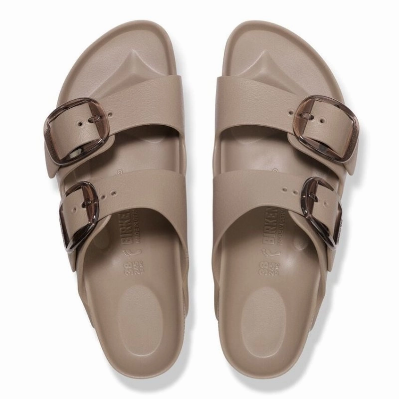FlexibleCuff Comfortable Outfit Birkenstock Women's Arizona Big Buckle EVA - Gray Taupe